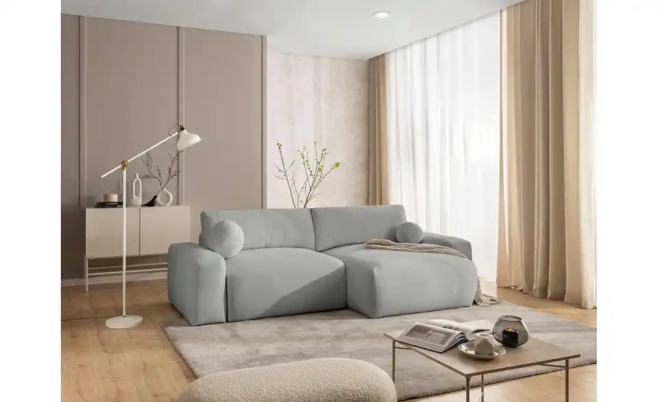 S-STYLE Ecksofa Puffy mit Schlaffunktion, in Wohnsituation