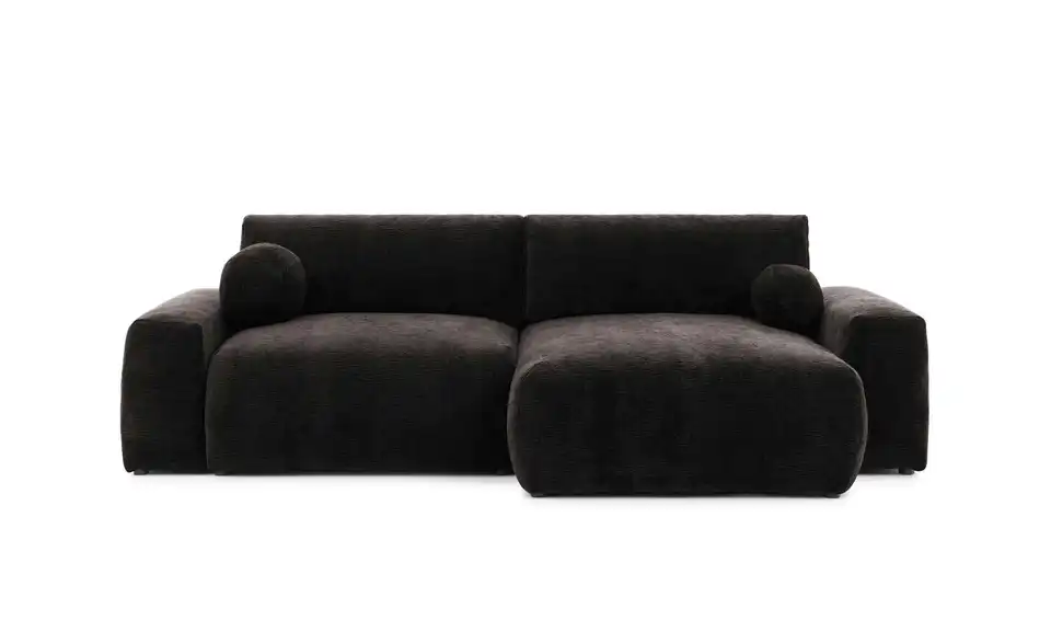 S-STYLE Ecksofa Puffy mit Schlaffunktion, Frontansicht