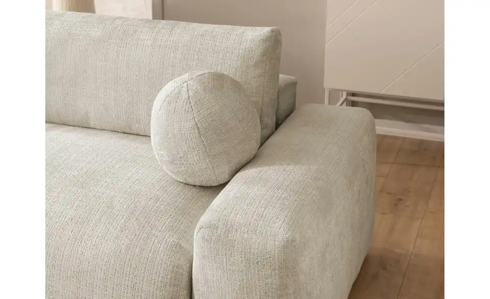 S-STYLE Ecksofa Puffy mit Schlaffunktion, Detailansicht