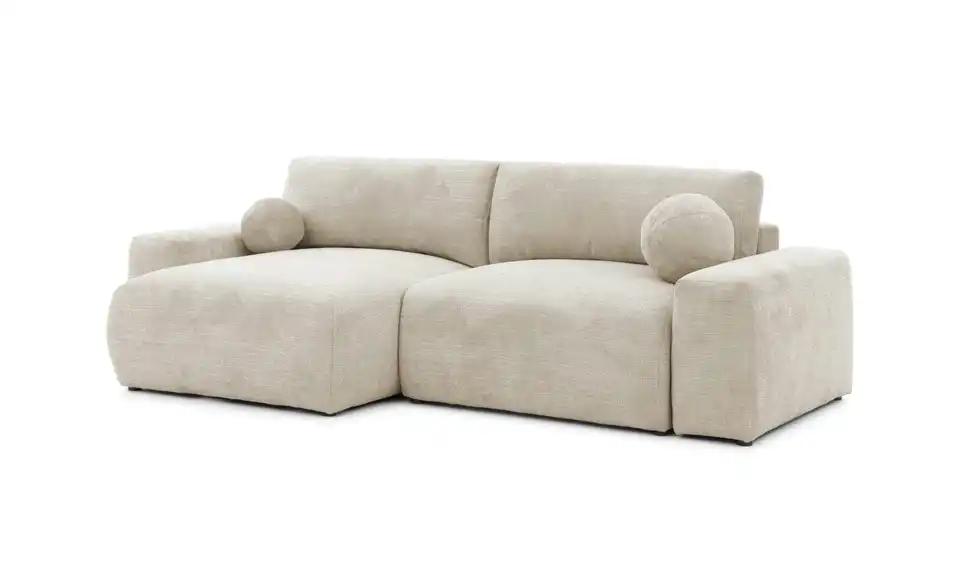S-STYLE Ecksofa Puffy mit Schlaffunktion, Perspektive