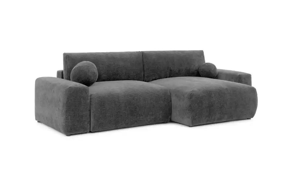 S-STYLE Ecksofa Puffy mit Schlaffunktion, Perspektive