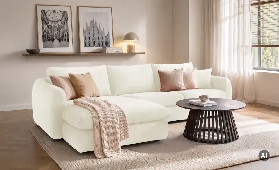 Twist Ecksofa Anika, in Wohnsituation
