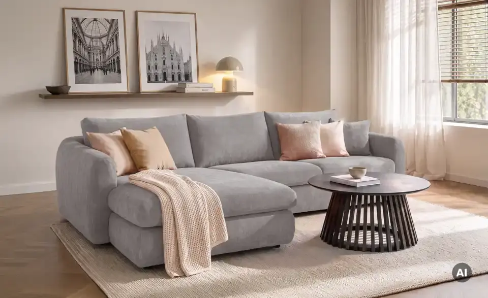 Twist Ecksofa Anika, in Wohnsituation