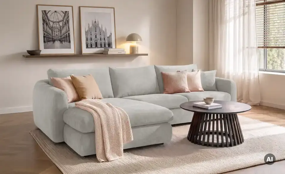 Twist Ecksofa Anika, in Wohnsituation
