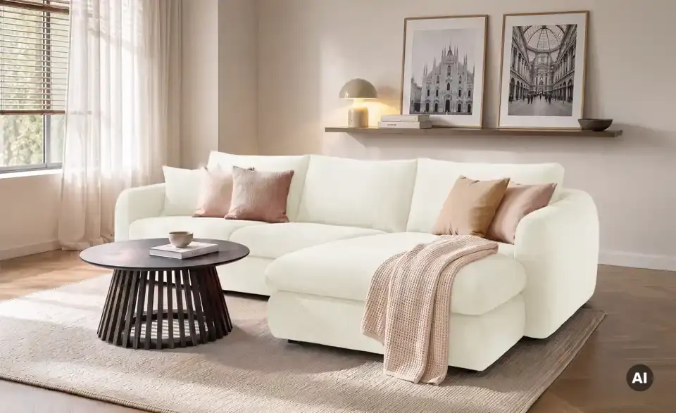 Twist Ecksofa Anika, in Wohnsituation