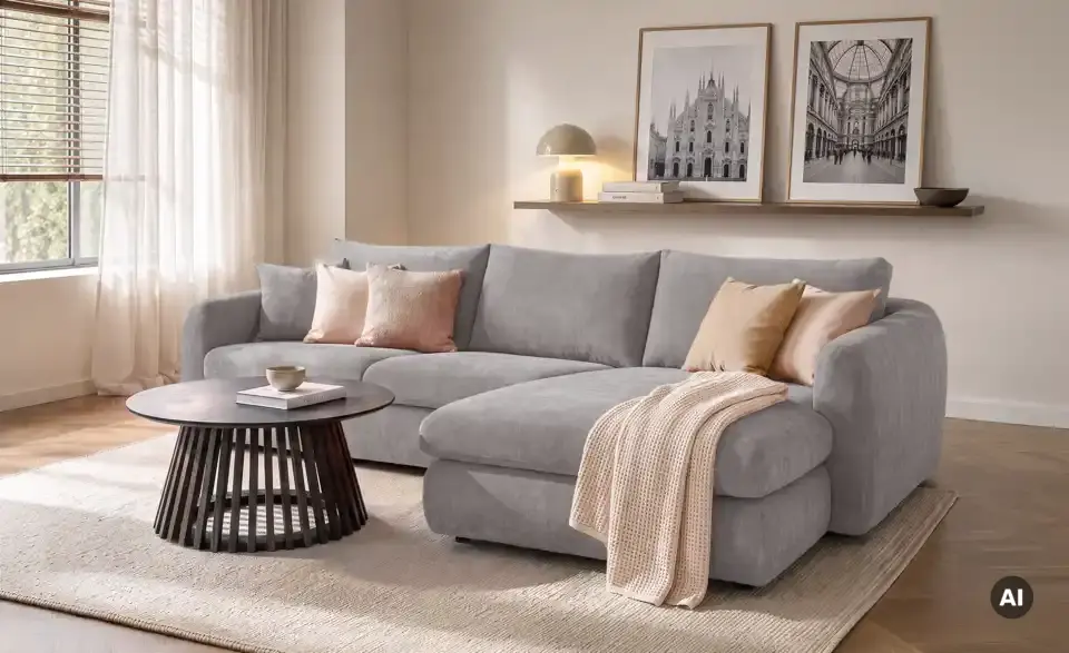 Twist Ecksofa Anika, in Wohnsituation