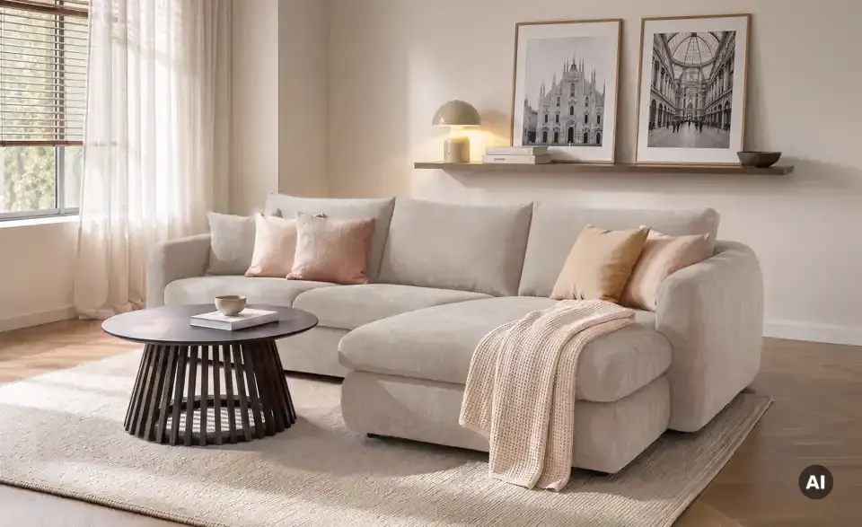 Twist Ecksofa Anika, in Wohnsituation