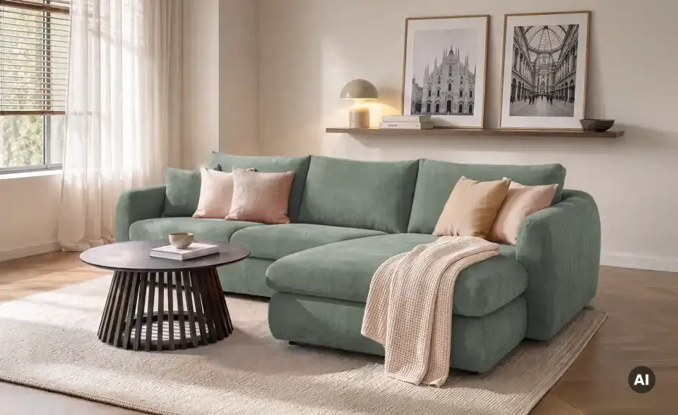 Twist Ecksofa Anika, in Wohnsituation