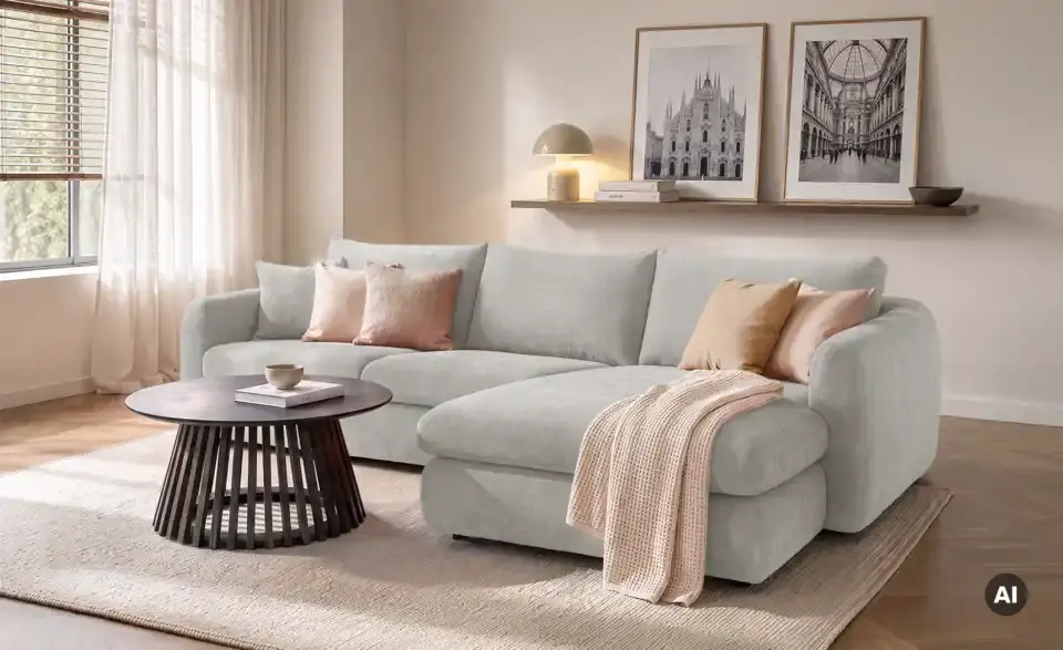 Twist Ecksofa Anika, in Wohnsituation