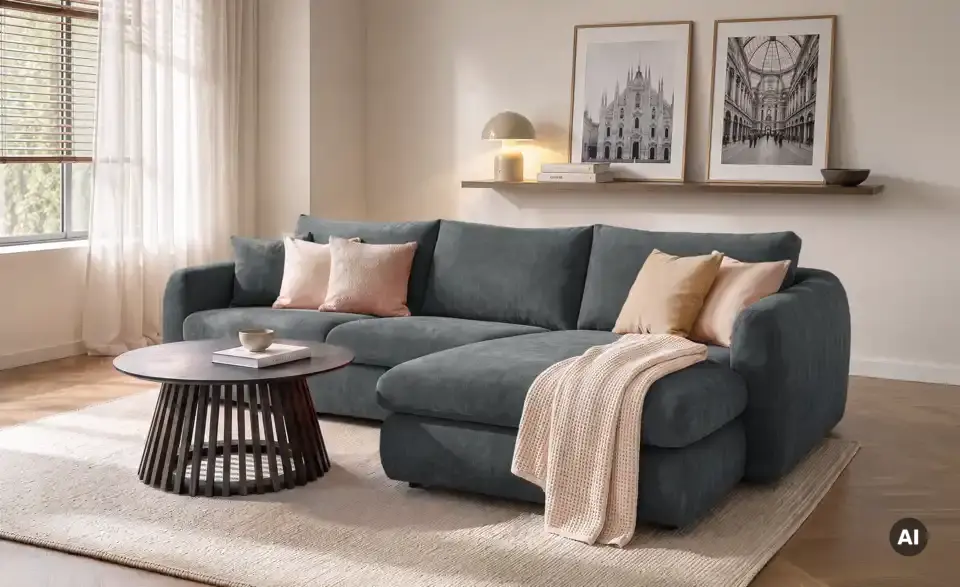 Twist Ecksofa Anika, in Wohnsituation