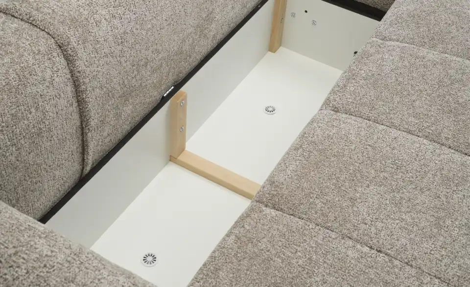 Ecksofa, Detailansicht