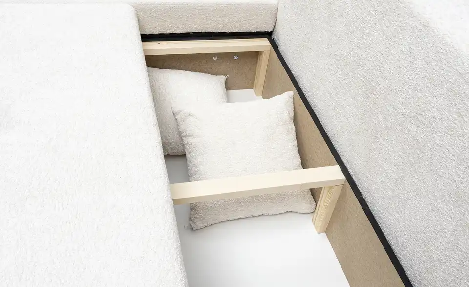 Ecksofa Veni mit Schlaffunktion, Detailansicht