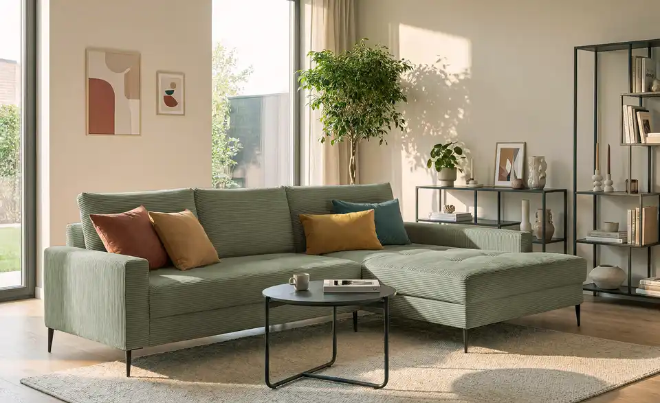 smart Ecksofa Lara, in Wohnsituation