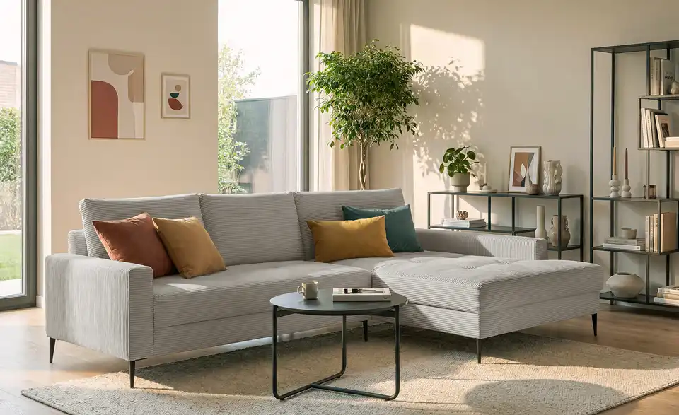 smart Ecksofa Lara, in Wohnsituation