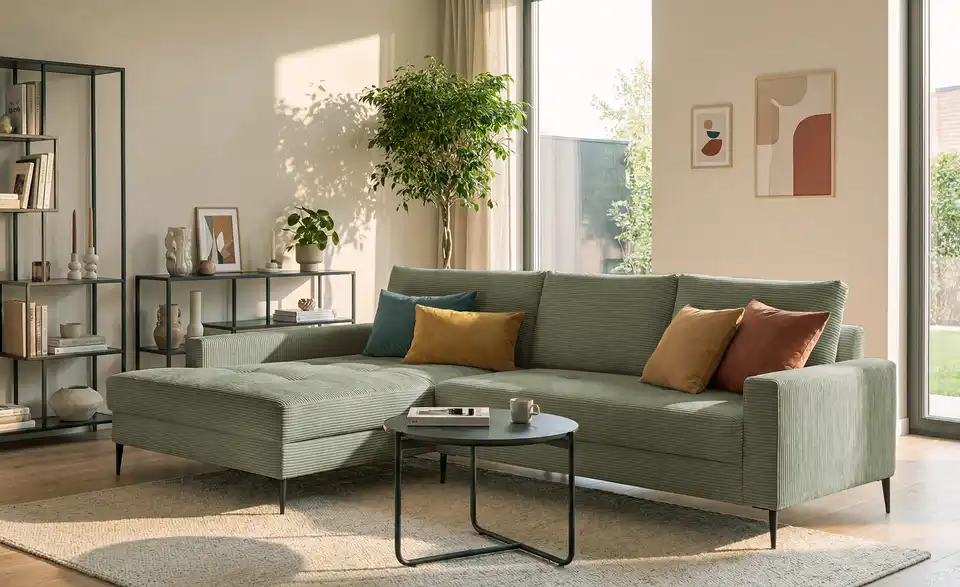 smart Ecksofa Lara, in Wohnsituation