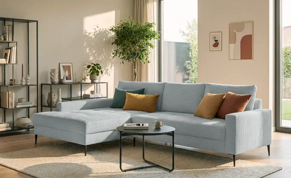 smart Ecksofa Lara, in Wohnsituation