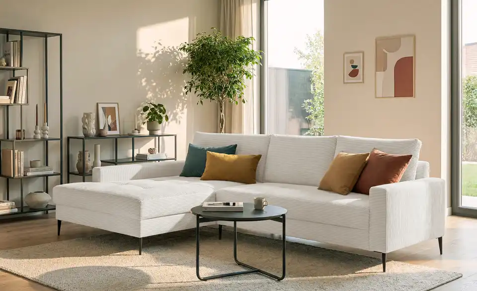 smart Ecksofa Lara, in Wohnsituation