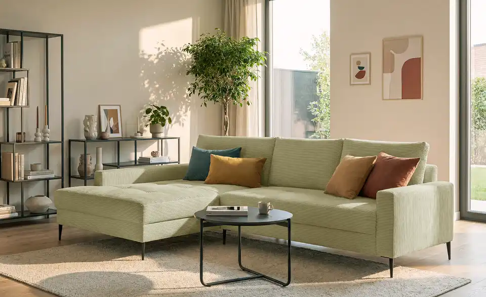 smart Ecksofa Lara, in Wohnsituation