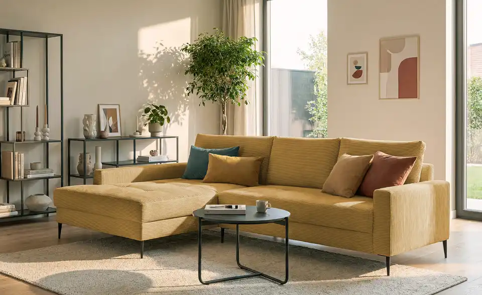 smart Ecksofa Lara, in Wohnsituation