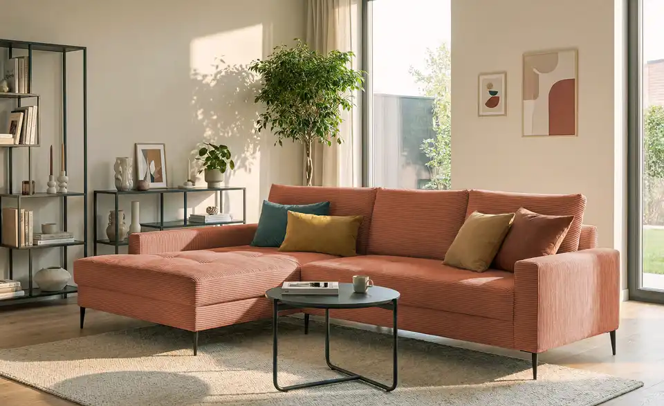 smart Ecksofa Lara, in Wohnsituation
