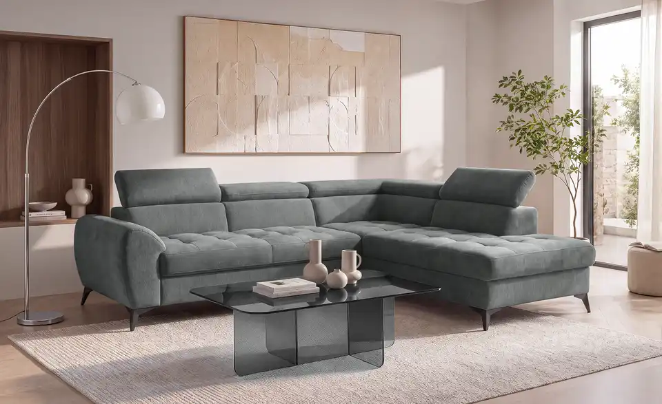 Twist Ecksofa Deen mit Schlaffunktion, in Wohnsituation