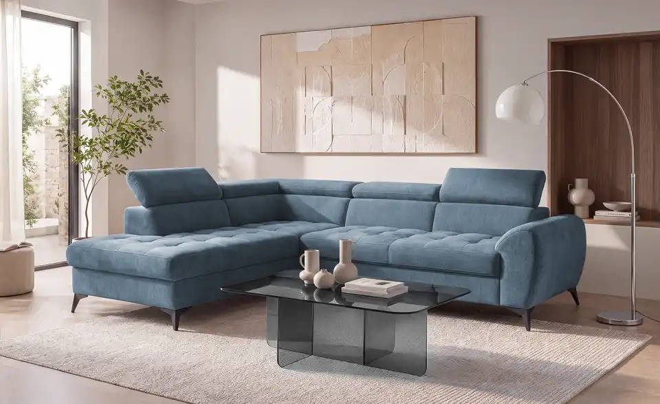 Twist Ecksofa Deen mit Schlaffunktion, in Wohnsituation