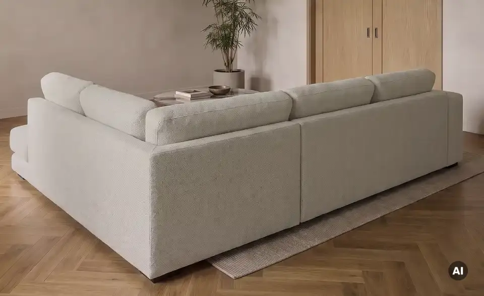 Ecksofa Alva, Rückansicht