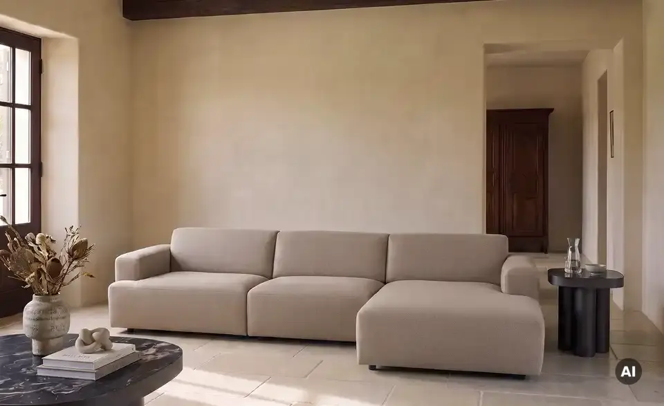 Ecksofa Malou, in Wohnsituation