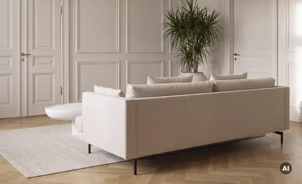 Big Sofa Sora, Rückansicht