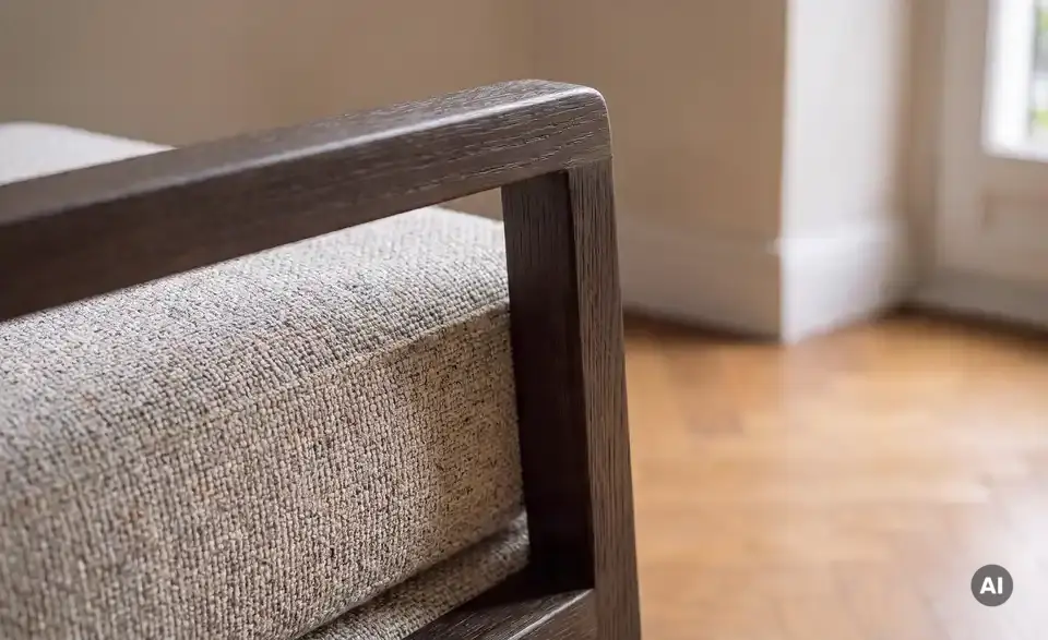 Sessel Livia, Detailansicht