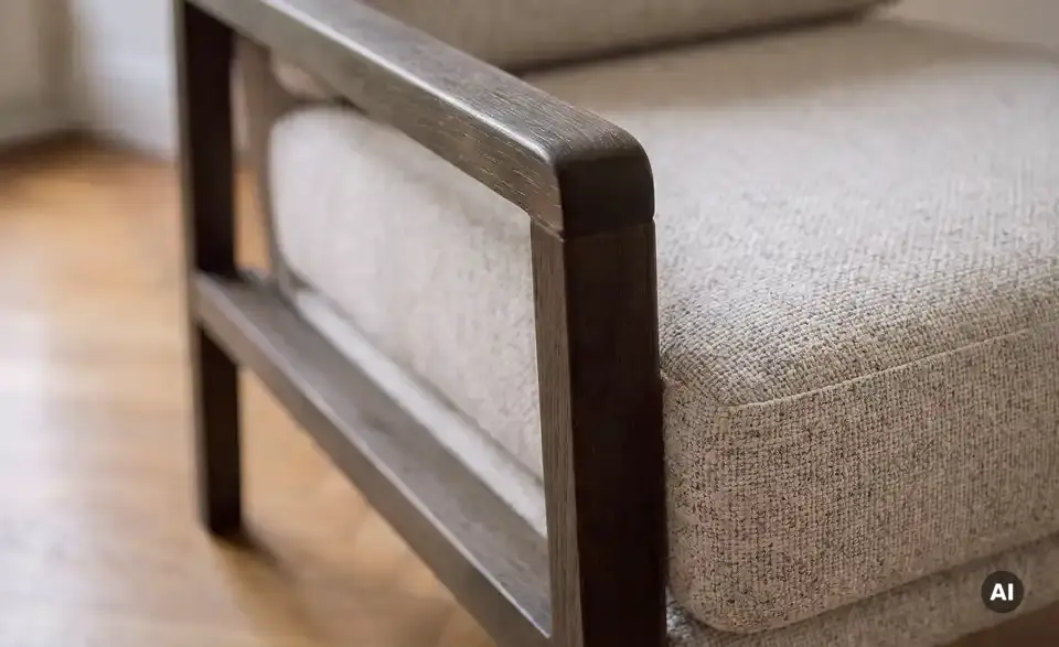 Sessel Livia, Detailansicht