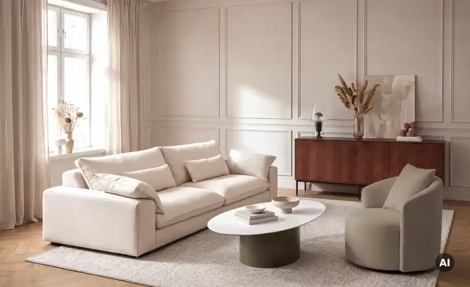 Drehsessel Aurelia, in Wohnsituation