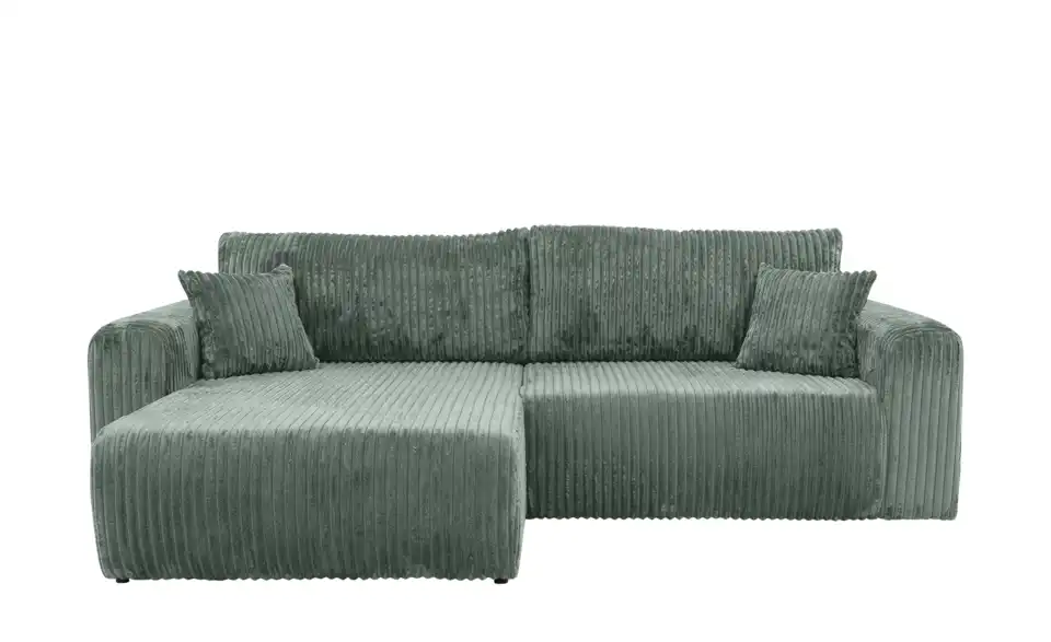 Ecksofa Henna mit Schlaffunktion, Frontansicht