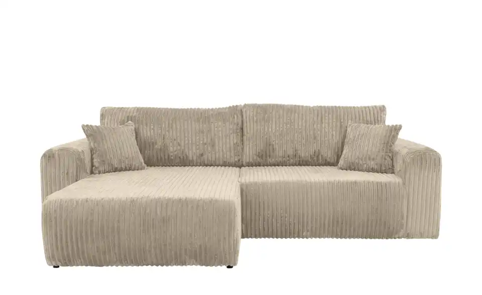 Ecksofa Henna mit Schlaffunktion, Frontansicht