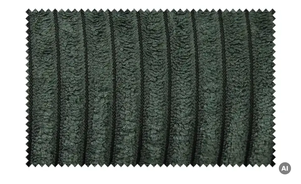 Ecksofa Henna mit Schlaffunktion, Stoffstruktur