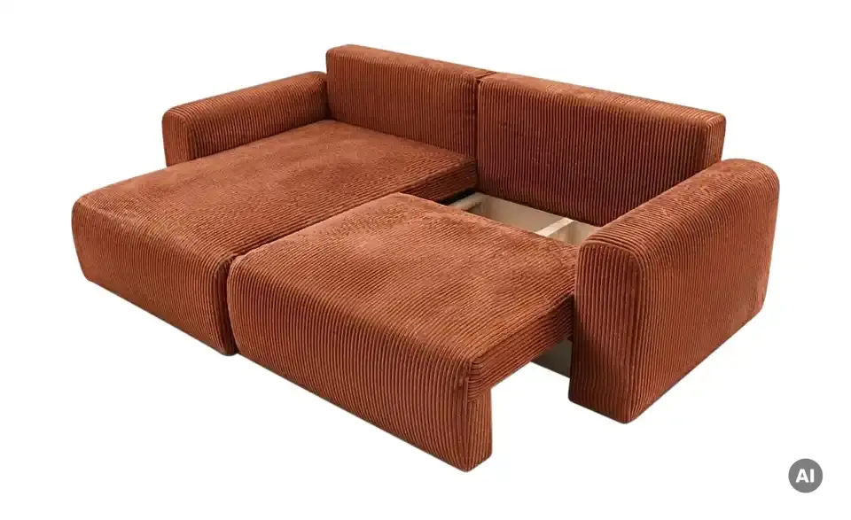 Ecksofa Henna mit Schlaffunktion, Funktionsansicht