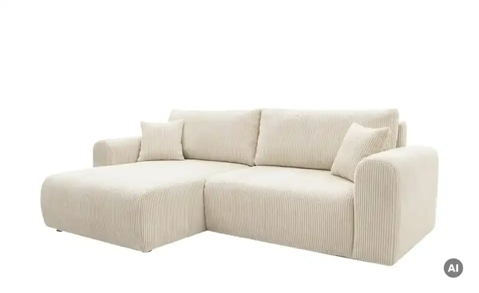 Ecksofa Henna mit Schlaffunktion, Perspektive