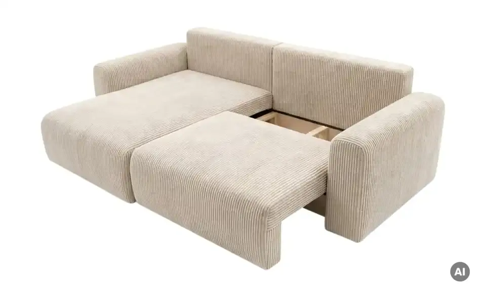 Ecksofa Henna mit Schlaffunktion, Funktionsansicht
