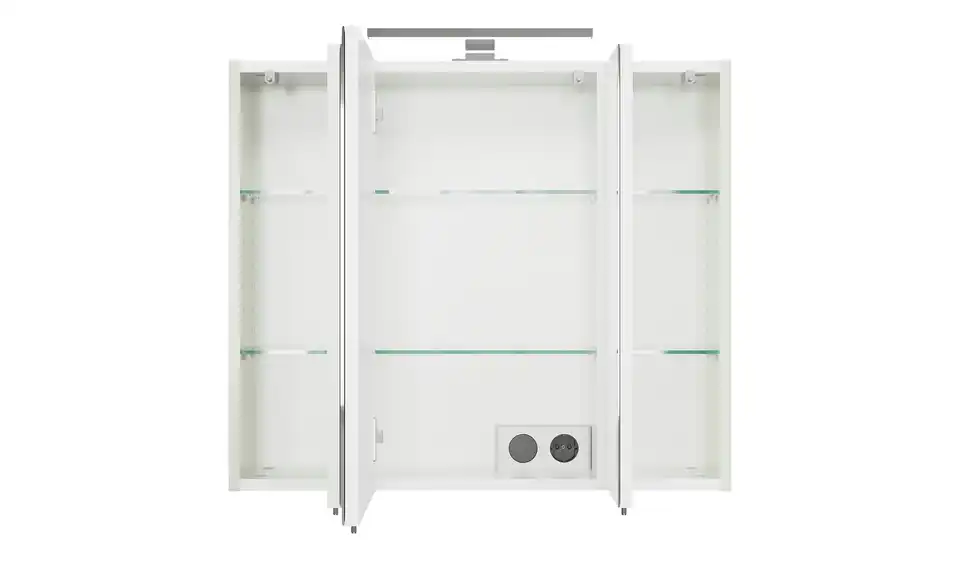 Spiegelschrank, geöffnet