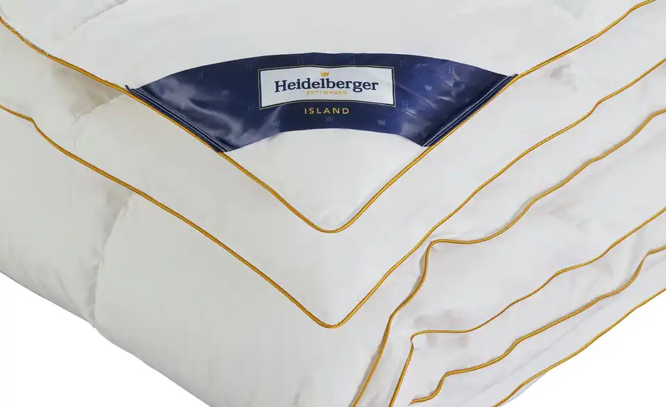 Heidelberger Bettwaren Winterdecke Island, Detailansicht