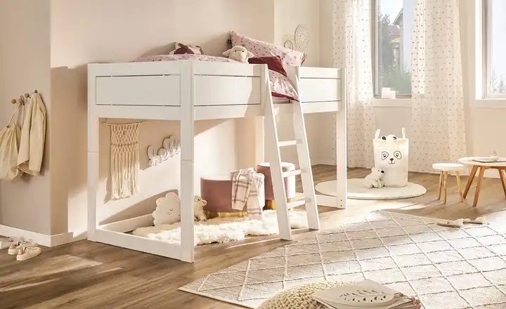 4 in 1 Bett mit Dachkonstruktion