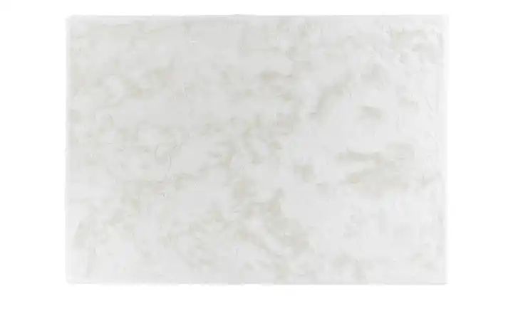 SCHÖNER WOHNEN Hochflorteppich | Weiß, 120x180 cm