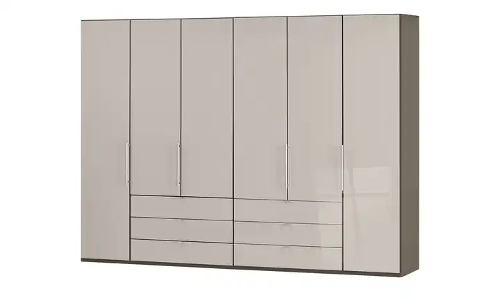 Falttüren-Panoramaschrank, 6-türig Beda