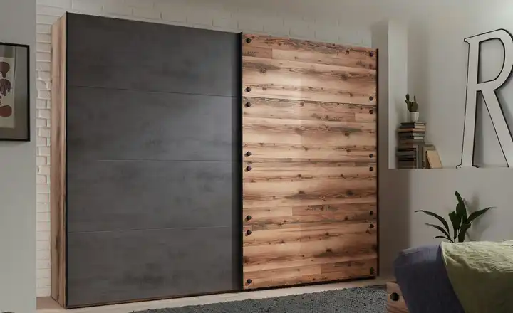 Schwebetürenschrank, 2 -türig