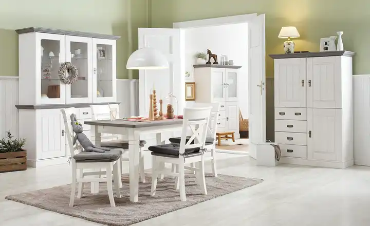 maison bleue Highboard Florian