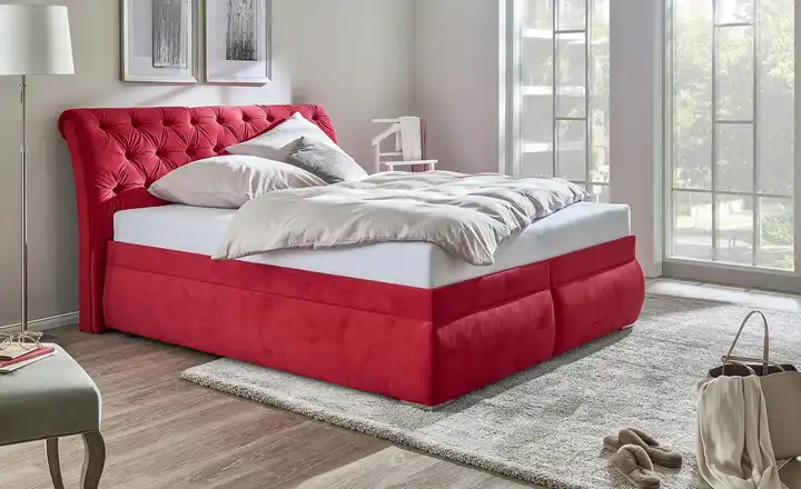 Polsterdoppelbett