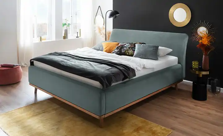 maison bleue Polsterbettgestell