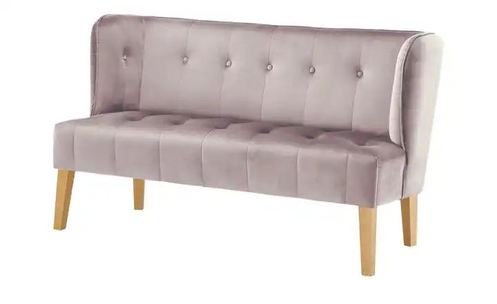 switch Küchensofa Samt Bella Rosa, Samt Möbel Kraft