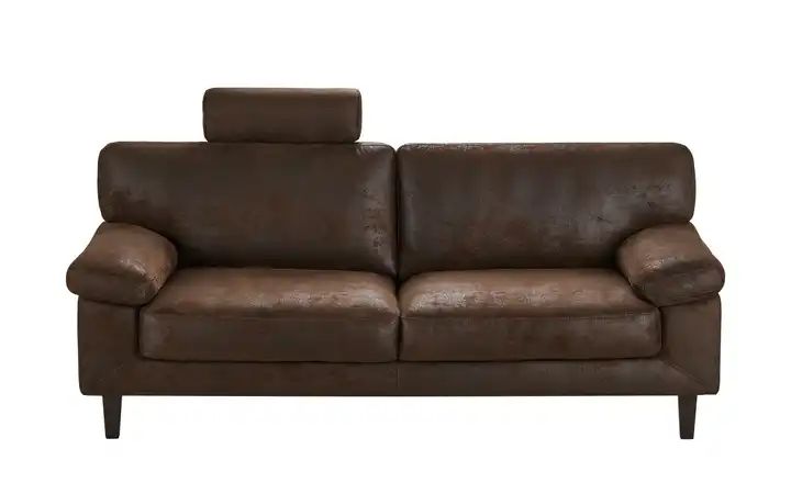 smart Sofa 3Sitzer, Dunkelbraun Bei Möbel Kraft