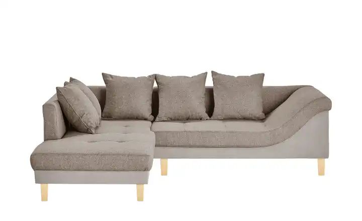 smart Ecksofa | Moccabraun / Beige, links - Möbel Kraft
